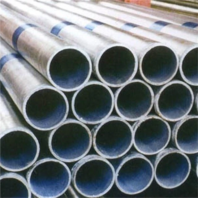 Galvanizli bino qurilishi Astm A500 issiq daldırma galvanizli quvur